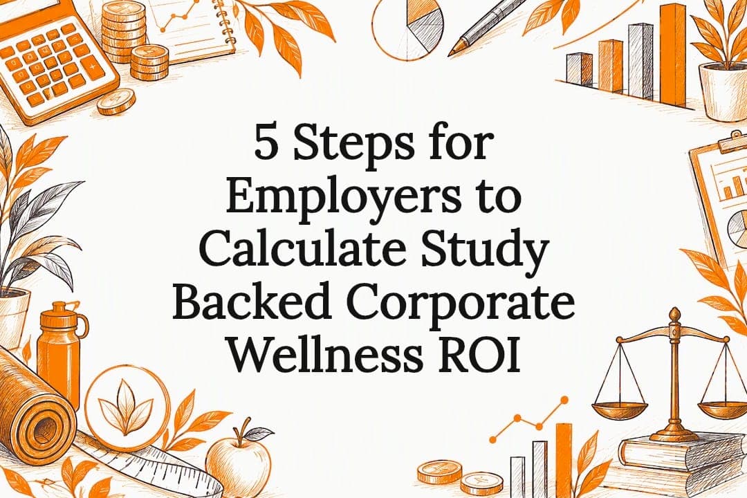 5 Steps for Employers to Calculate Study Backed Corporate Wellness ROI