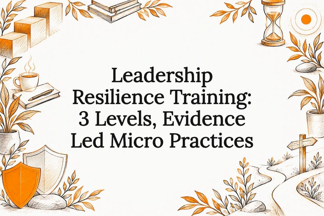 Leadership Resilience Training: 3 Levels, Evidence Led Micro Practices