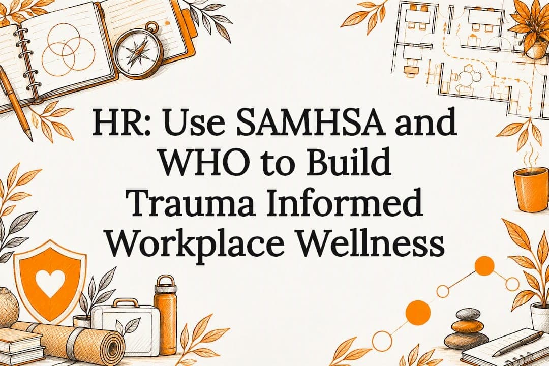 HR: Use SAMHSA and WHO to Build Trauma Informed Workplace Wellness