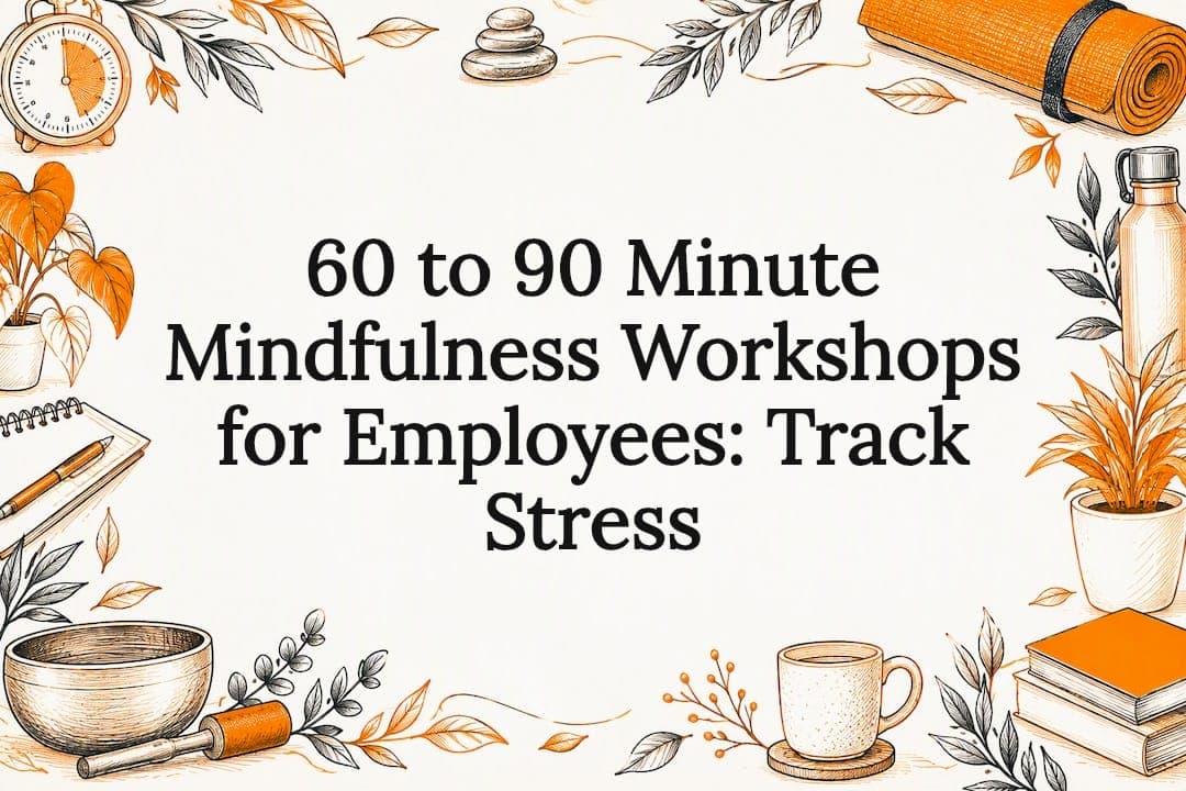 60 to 90 Minute Mindfulness Workshops for Employees: Track Stress