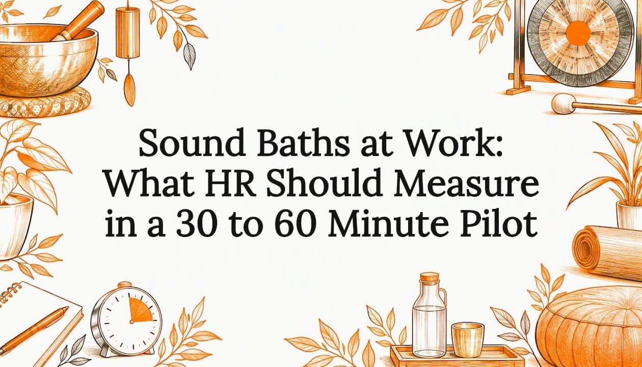 Sound Baths at Work: What HR Should Measure in a 30 to 60 Minute Pilot